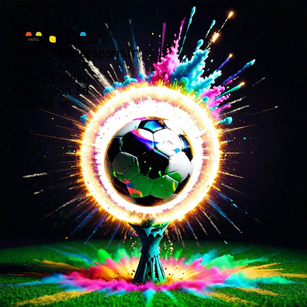 Pao mise en page internet vidéo illustration 3d serveur IA générative AI freelance paris studio de création magazines sslbp5a0